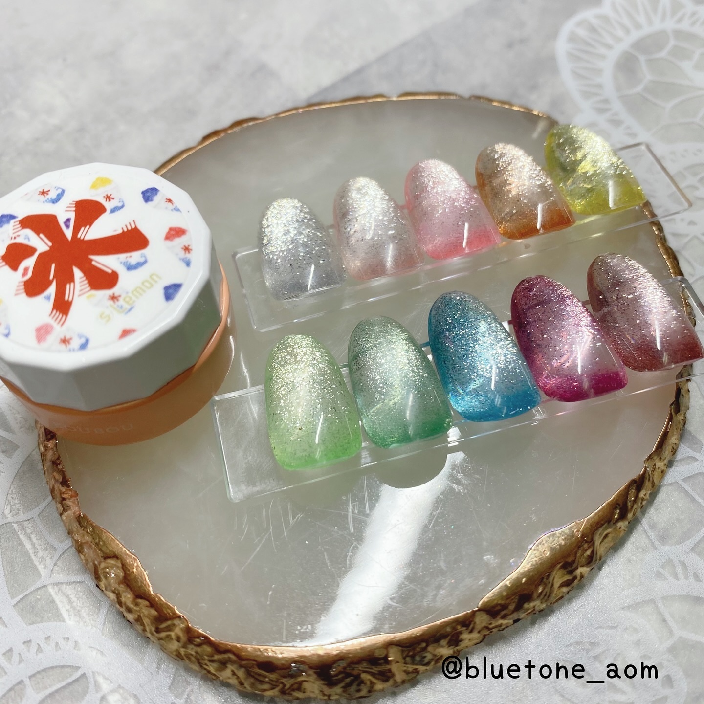 かき氷マグネット/ネイル工房/ジェルネイルを使ったクチコミ（2枚目）