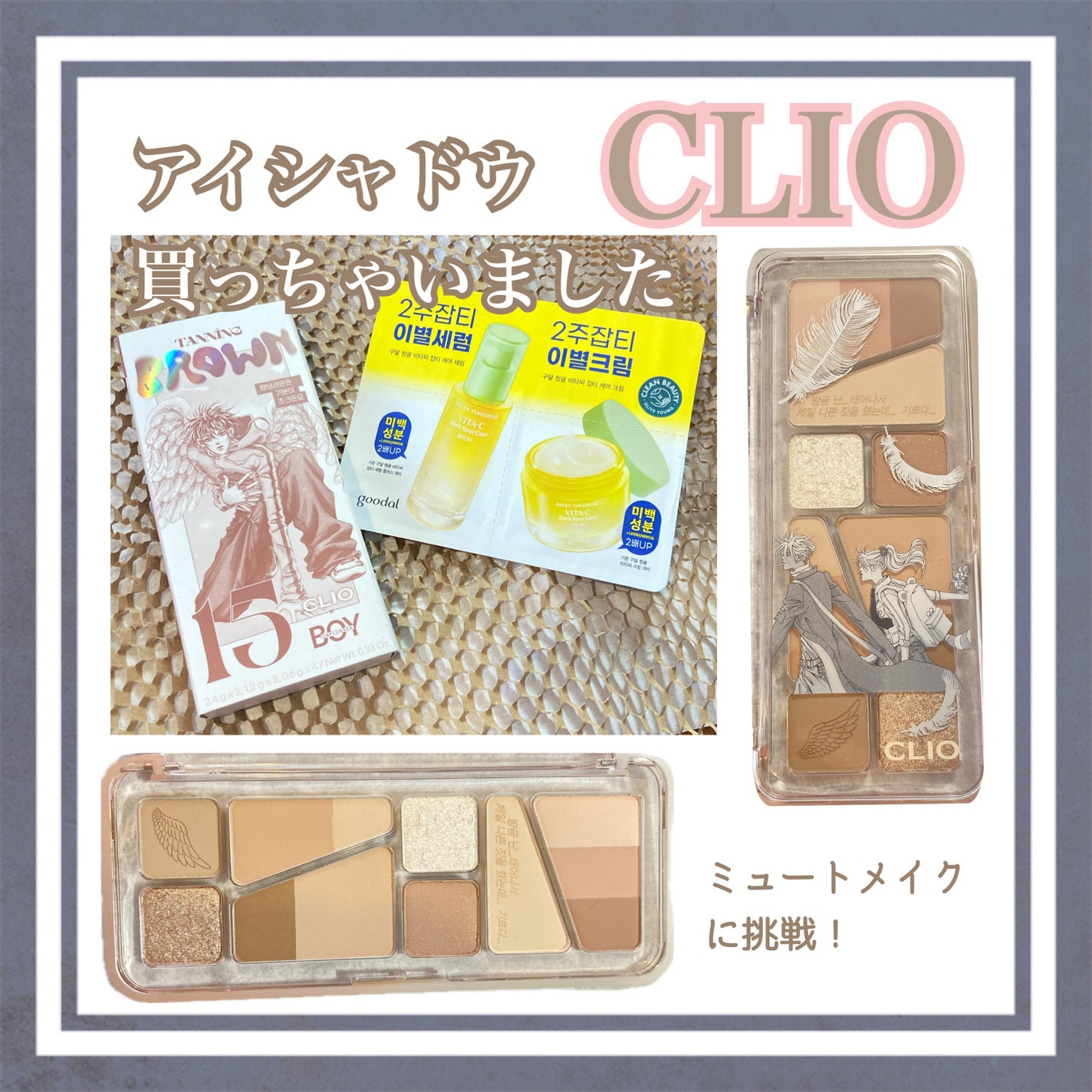プロ アイ パレット エアー/CLIO/アイシャドウパレットを使ったクチコミ(1枚目)