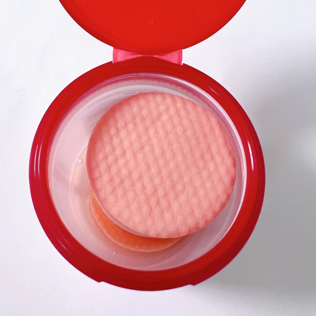 レッドアクネピーリングパッド/MEDICUBE/トナーパッドを使ったクチコミ（3枚目）