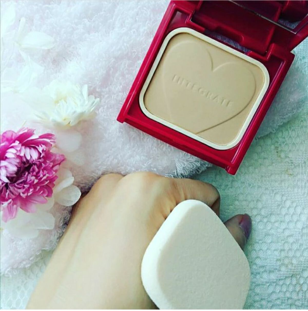 プロフィニッシュファンデーション/インテグレート/パウダーファンデーションを使ったクチコミ(1枚目)