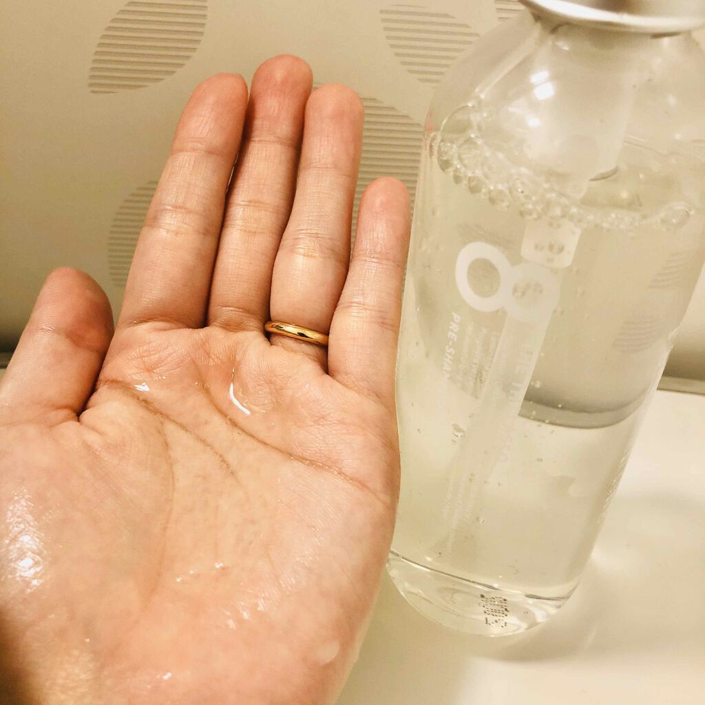 エイトザタラソ リセットクレンジング&ヘッドスパ 美容液プレシャンプー/エイトザタラソ/シャンプー・コンディショナーを使ったクチコミ(3枚目)