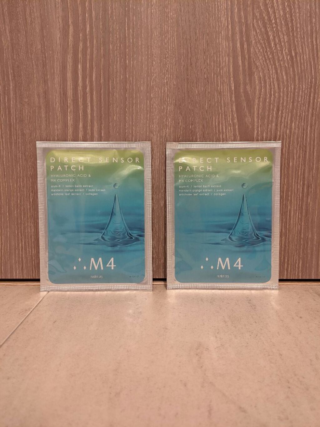 ダイレクトセンサーパッチ/∴M4/シートマスク・パックを使ったクチコミ(1枚目)