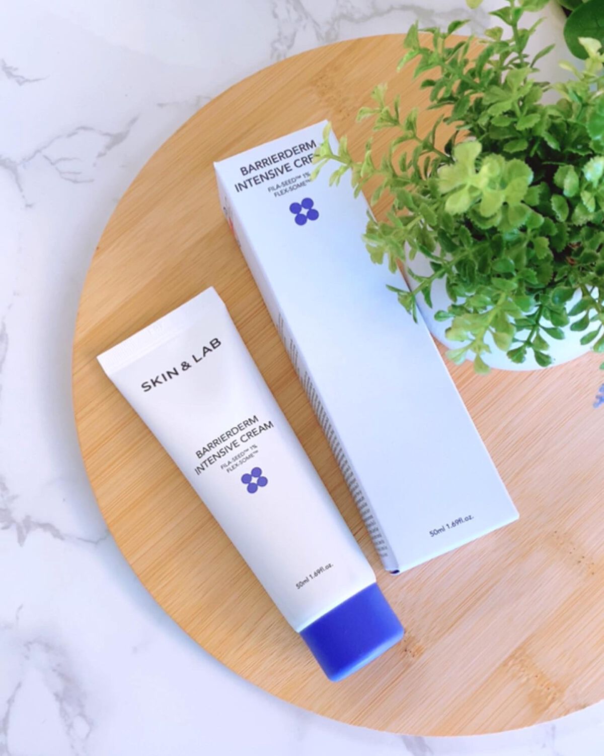 バリアダームモイストクリーム/SKIN&LAB/フェイスクリームを使ったクチコミ（1枚目）