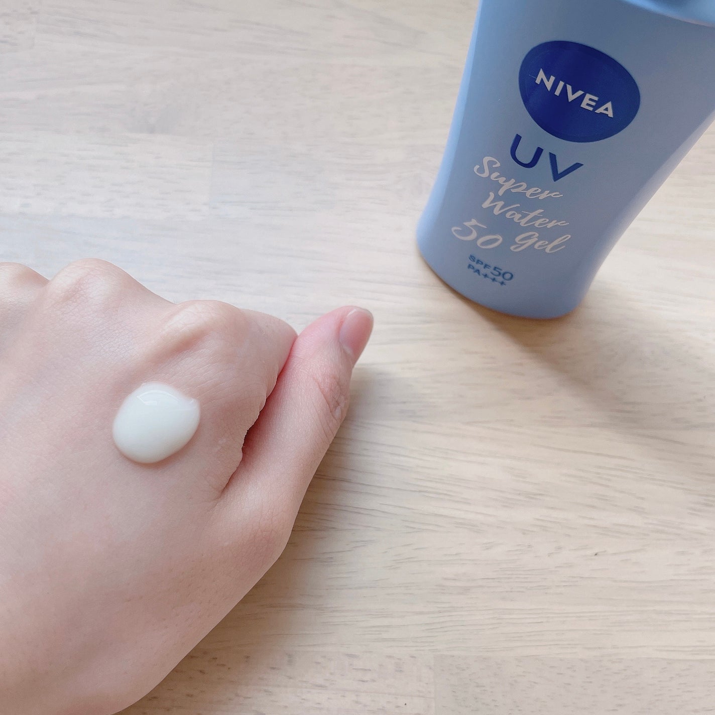 ニベアUV ウォータージェル SPF50/ニベア/日焼け止めジェルを使ったクチコミ(5枚目)
