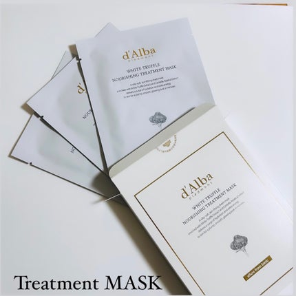 ホワイトトリュフナリシングトリートメントマスク/ダルバ/シートマスク・パックを使ったクチコミ(4枚目)