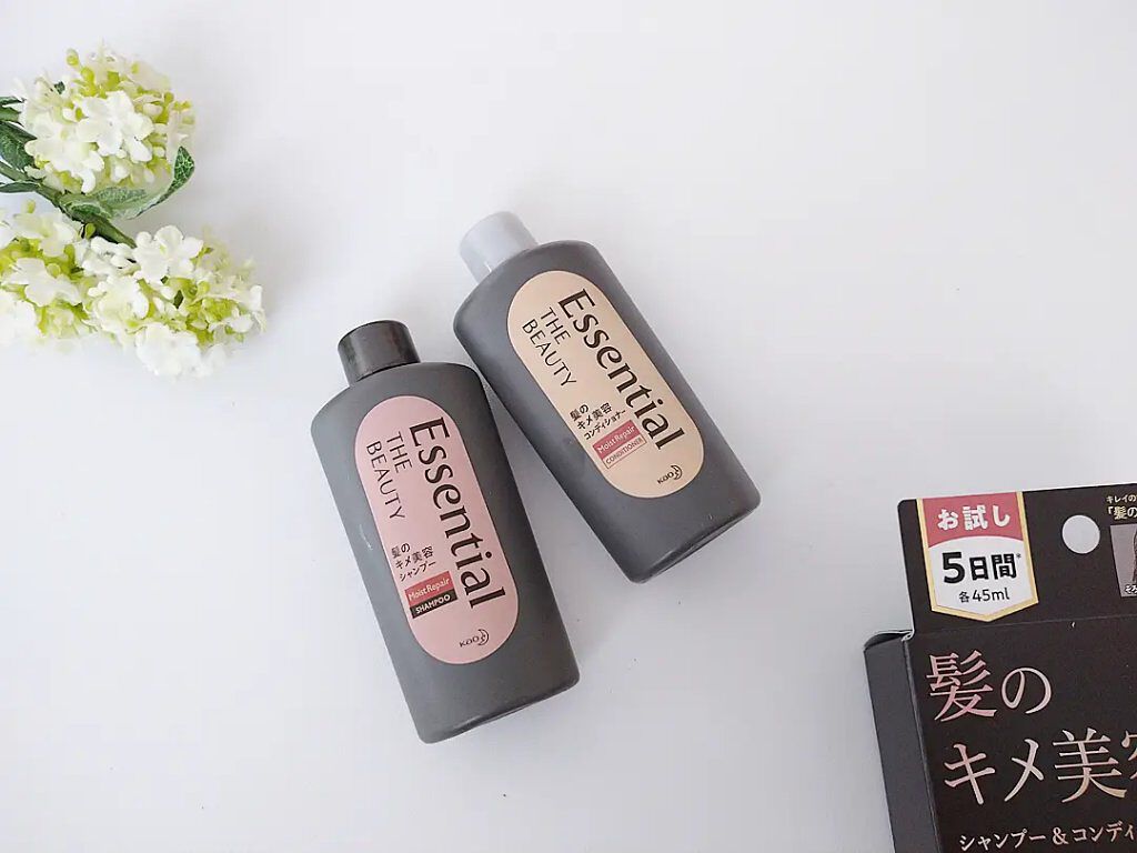 THE BEAUTY 髪のキメ美容シャンプー／コンディショナー＜モイストリペア＞	/エッセンシャル/市販シャンプーを使ったクチコミ（1枚目）