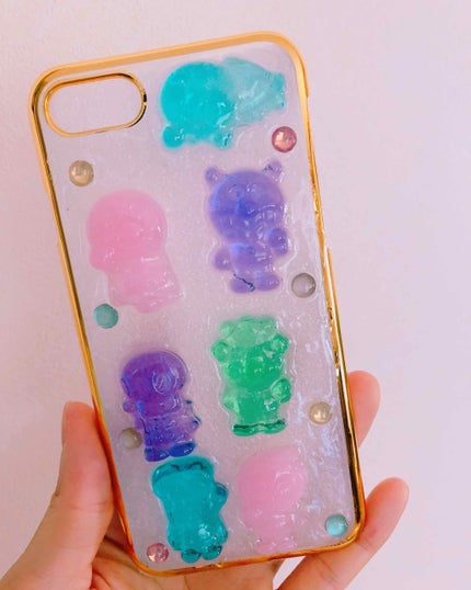 ありんこ... on LIPS 「💗アイフォンケースづくり💗こんにちは(^^)暑い1日がはじまり..」(1枚目)