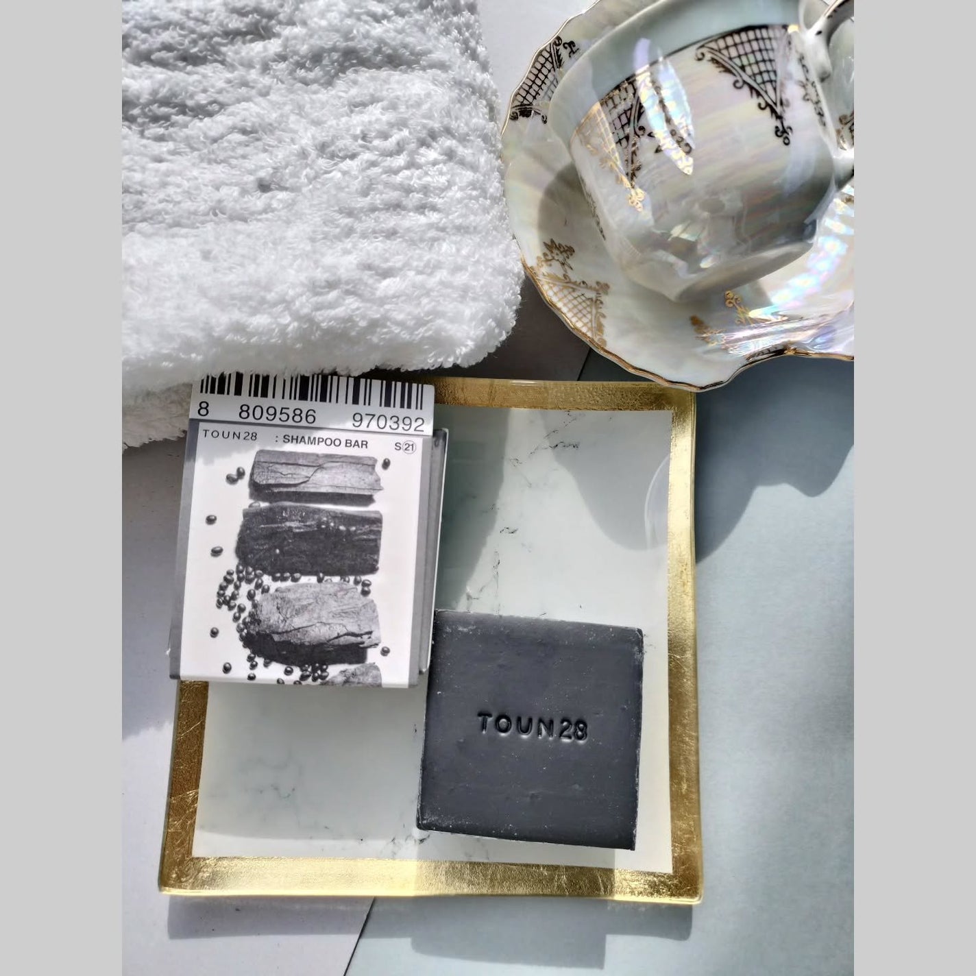 ヘアソープ ブラックビーン + チャコール/TOUN28/シャンプー・コンディショナーを使ったクチコミ(3枚目)