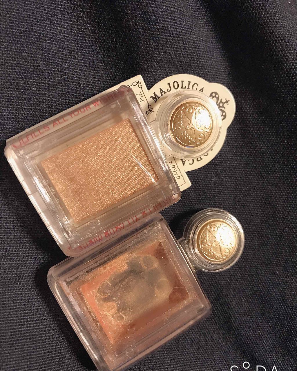 シャドーカスタマイズ/MAJOLICA MAJORCA/単色アイシャドウを使ったクチコミ（1枚目）