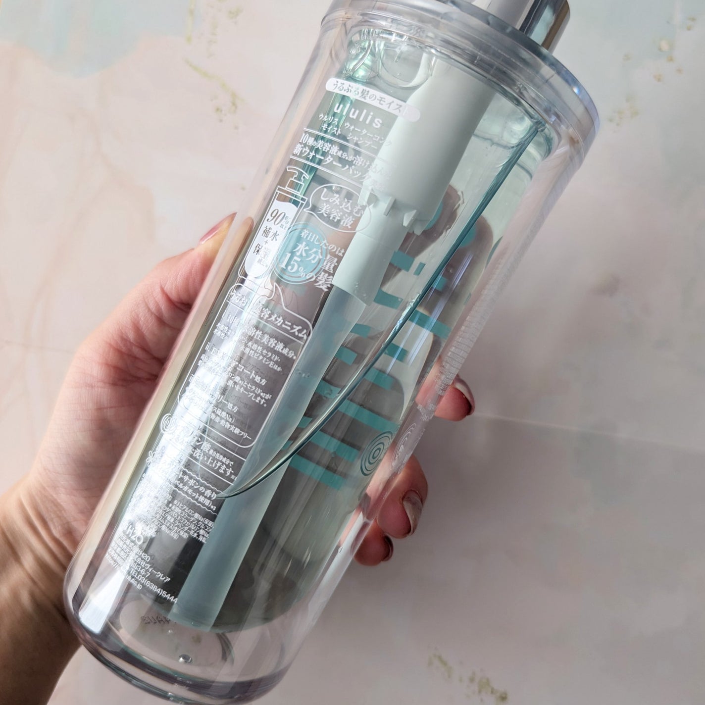 ウォーターコンク モイストシャンプー/ヘアトリートメント/ululis/市販シャンプーを使ったクチコミ(3枚目)