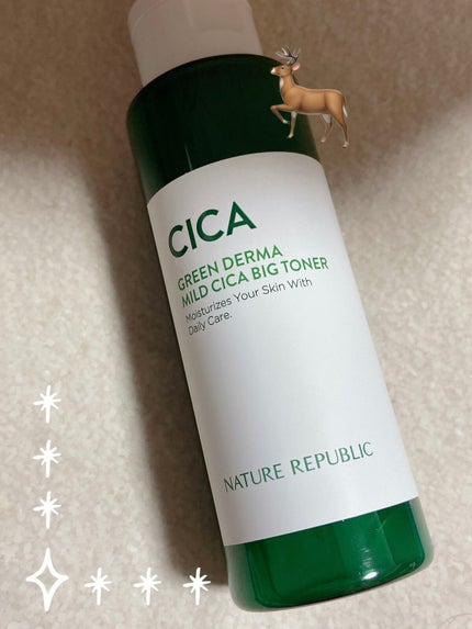 グリーン ダーマCICAビックトナー/ネイチャーリパブリック/化粧水を使ったクチコミ(1枚目)