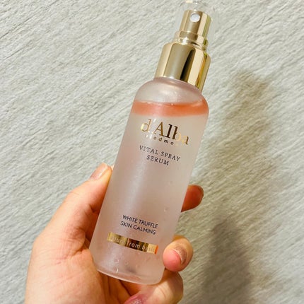 ダルバ ホワイトトリュフバイタルスプレーセラム/ダルバ/ミスト状化粧水を使ったクチコミ(1枚目)