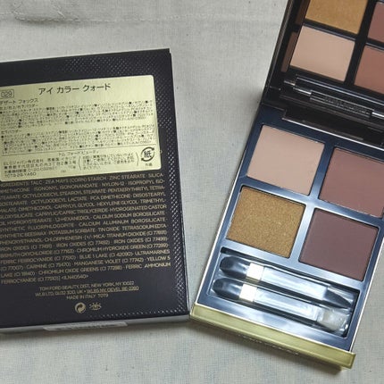 アイ カラー クォード/TOM FORD BEAUTY/アイシャドウパレットを使ったクチコミ(1枚目)