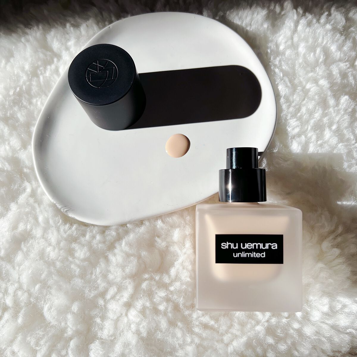 (旧)アンリミテッド ラスティング フルイド/shu uemura/リキッドファンデーションを使ったクチコミ(2枚目)