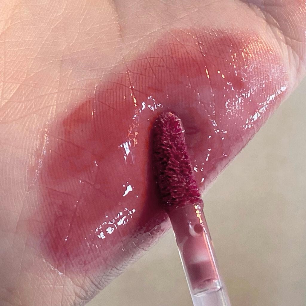 ジューシーラスティングティント/rom&nd/リップティントを使ったクチコミ(3枚目)