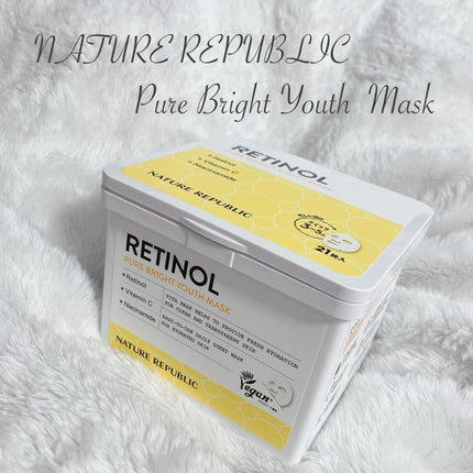 キューブマスク レチノール/ネイチャーリパブリック/シートマスク・パックを使ったクチコミ(1枚目)