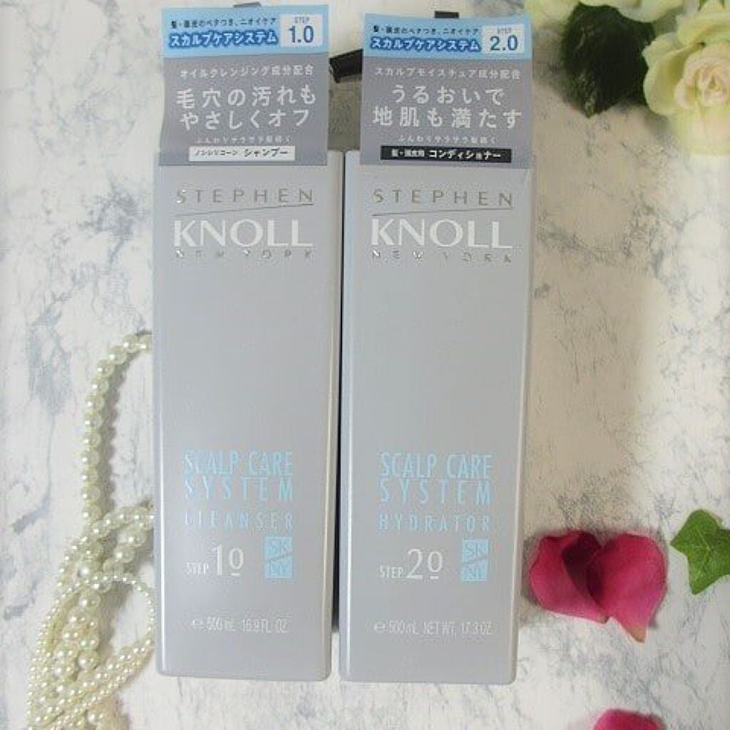 スカルプケアシステム クレンザー/ハイドレーター/スティーブンノル ニューヨーク/市販シャンプーを使ったクチコミ(4枚目)