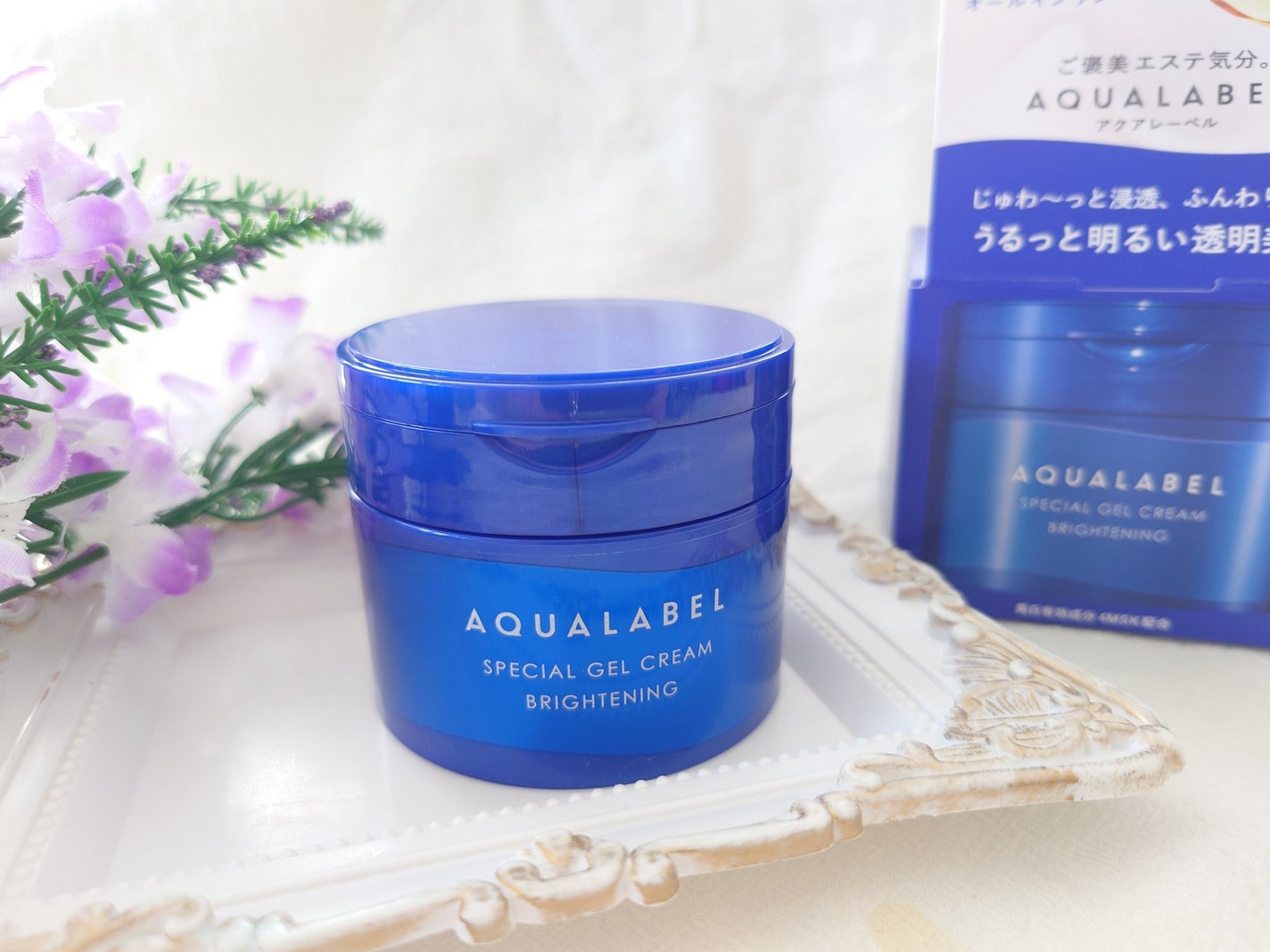 スペシャルジェルクリーム EX (ブライトニング) /アクアレーベル/オールインワン化粧品を使ったクチコミ(5枚目)