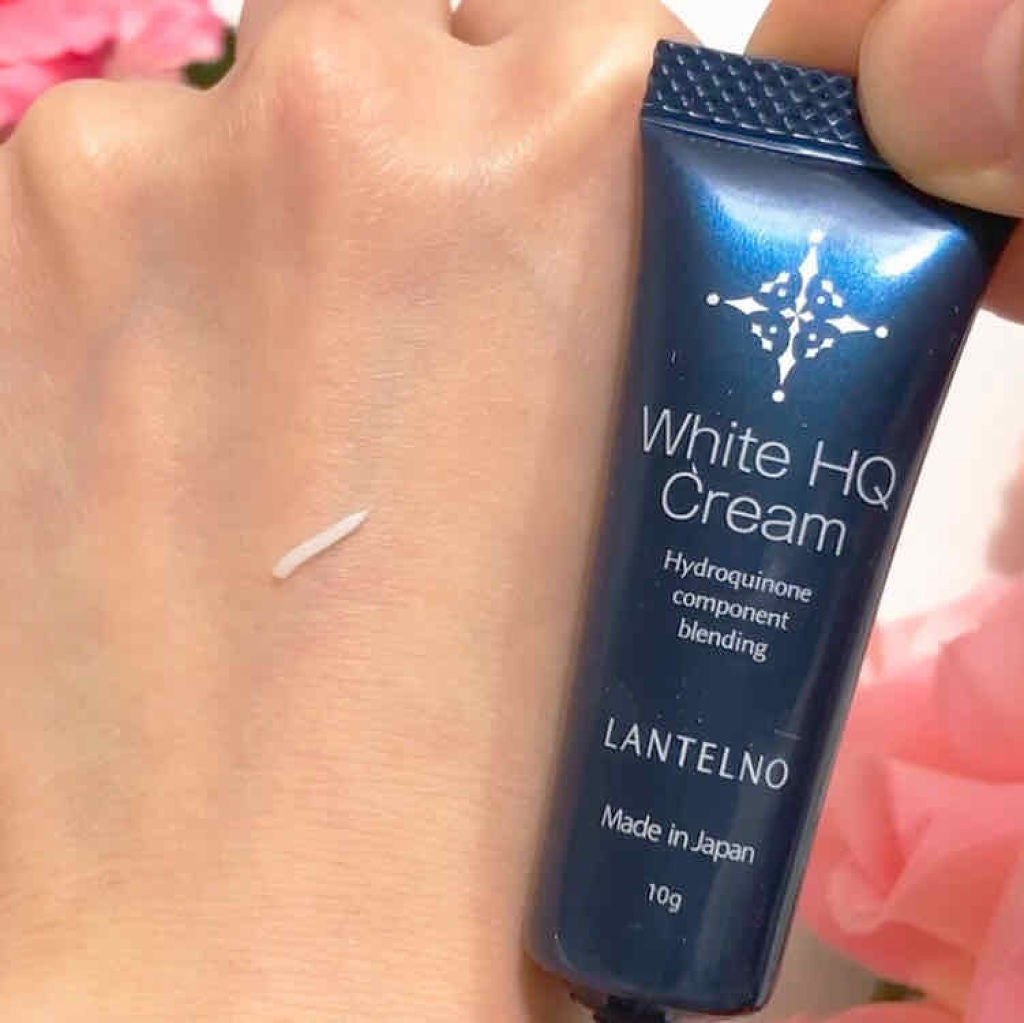 WhiteHQCream(ホワイトエイチキュークリーム)/LANTELNO/フェイスクリームを使ったクチコミ(2枚目)