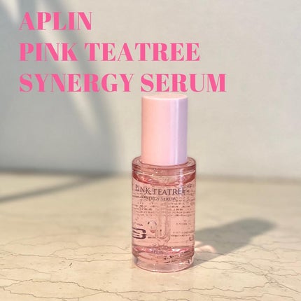 ピンクティーツリーシナジーセラム/APLIN/美容液を使ったクチコミ(1枚目)