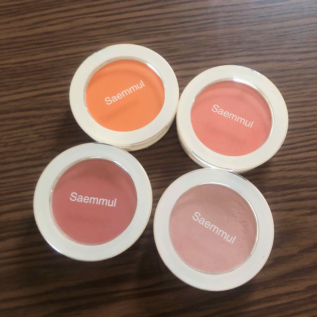 シングルブラッシャー/the SAEM/パウダーチークを使ったクチコミ（1枚目）