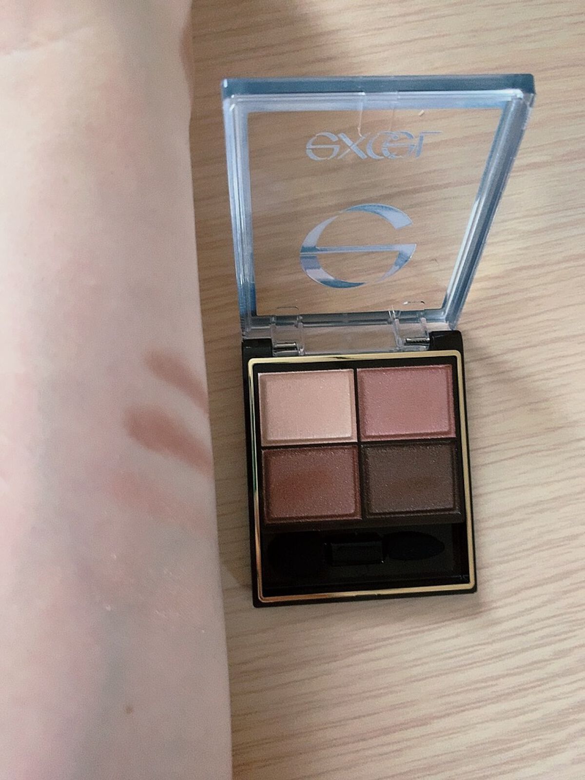 スキニーリッチシャドウ/excel/アイシャドウパレットを使ったクチコミ（1枚目）