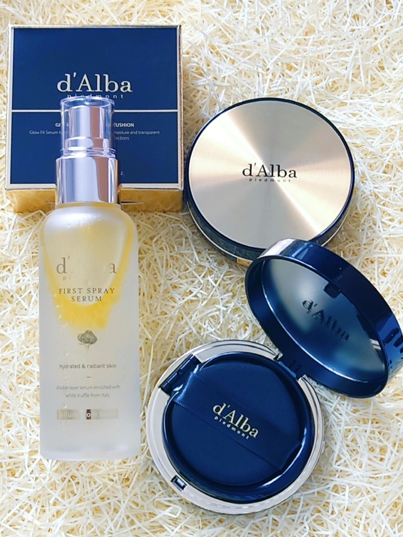 ダルバ ホワイトトリュフファーストスプレーセラム/ダルバ/ミスト状化粧水を使ったクチコミ(1枚目)