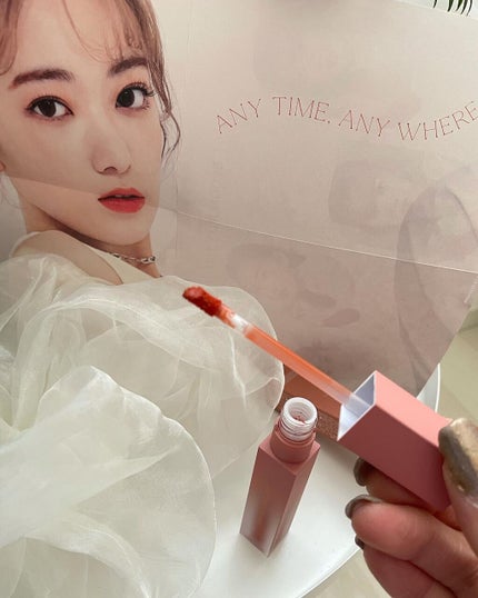 BLOOM JELLY TINT /CRAN BY MOLAK /口紅を使ったクチコミ(4枚目)