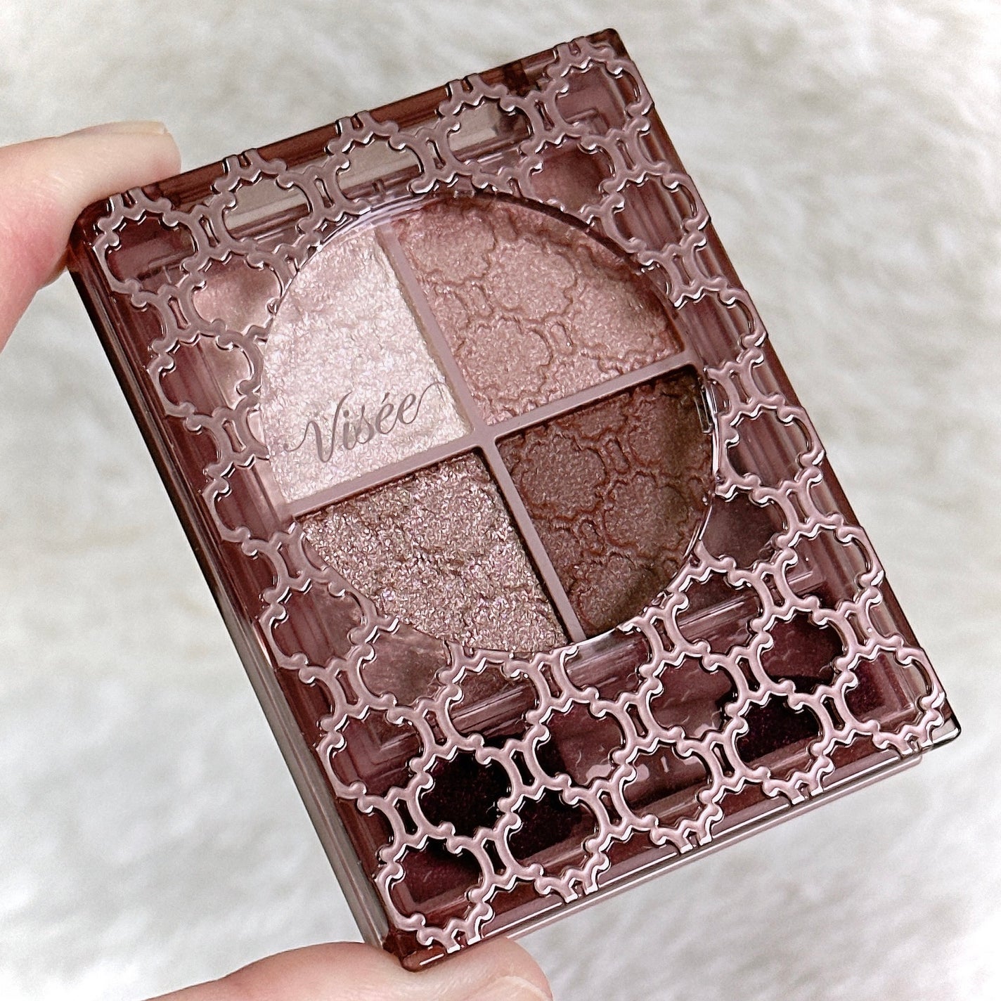 グロッシーリッチ アイズ N/Visée/アイシャドウパレットを使ったクチコミ(5枚目)