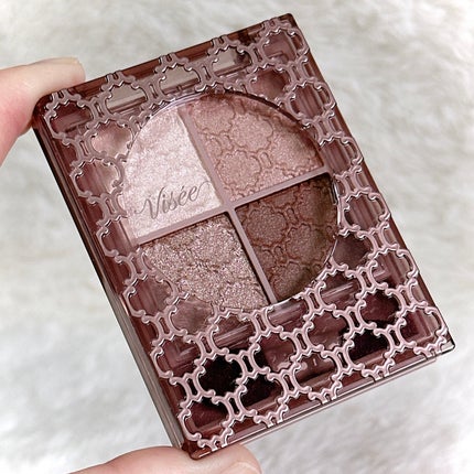 グロッシーリッチ アイズ N/Visée/アイシャドウパレットを使ったクチコミ(5枚目)