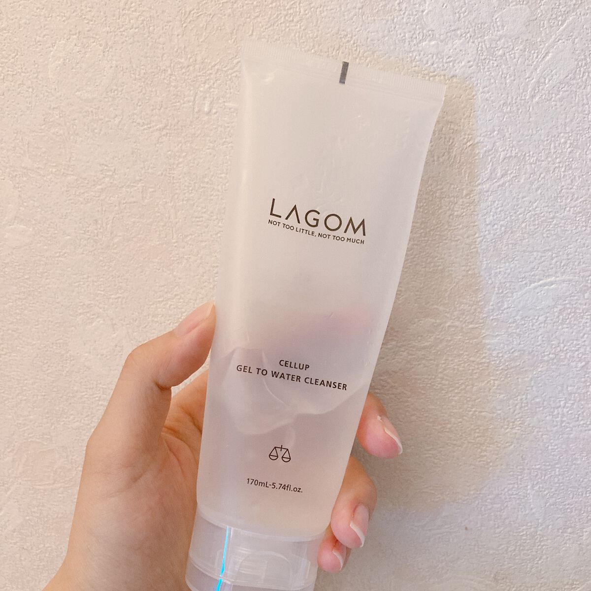 ラゴム ジェルトゥウォーター クレンザー(朝用洗顔)/LAGOM /その他洗顔料を使ったクチコミ(1枚目)