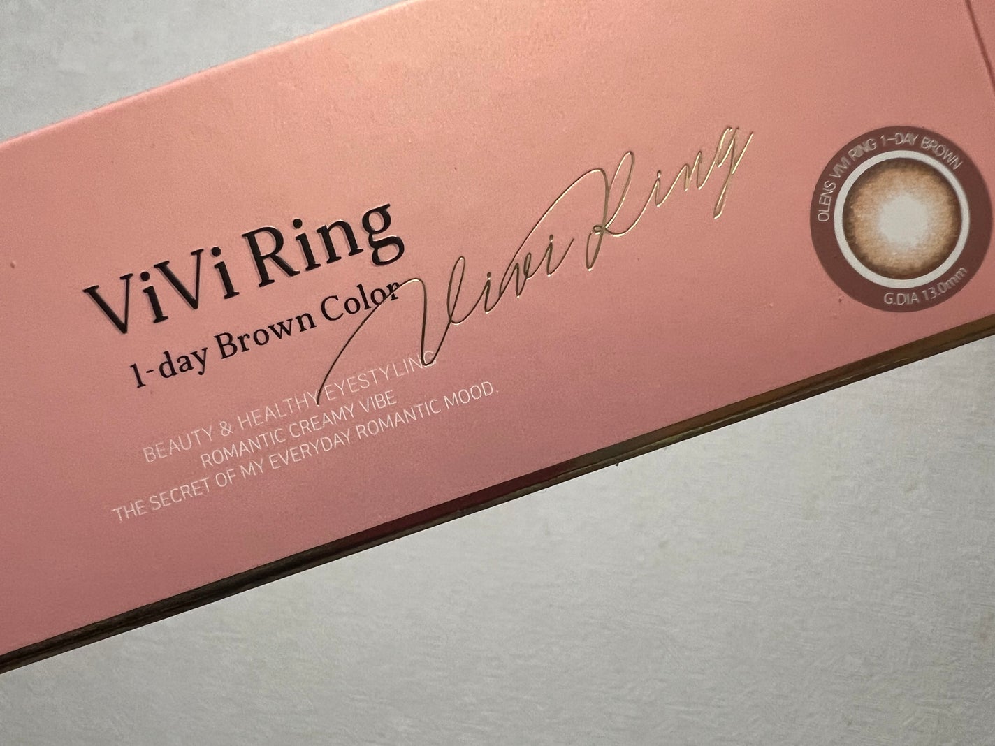 ViVi Ring 1day/OLENS/ワンデー(1DAY)カラコンを使ったクチコミ(2枚目)