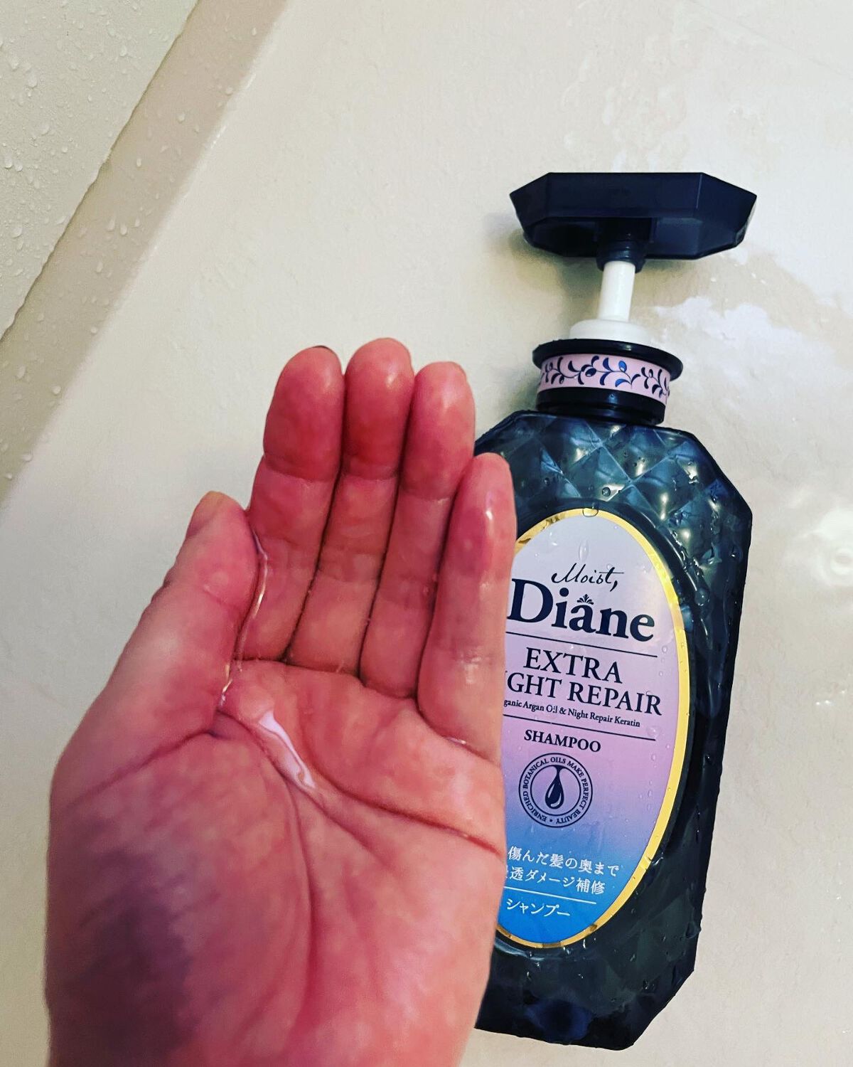エクストラナイトリペア シャンプー&トリートメント/ダイアン/市販シャンプーを使ったクチコミ(2枚目)