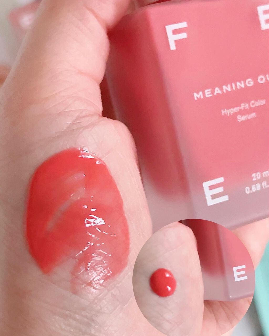 カラーセラム/FEEV/リキッドチークを使ったクチコミ(4枚目)