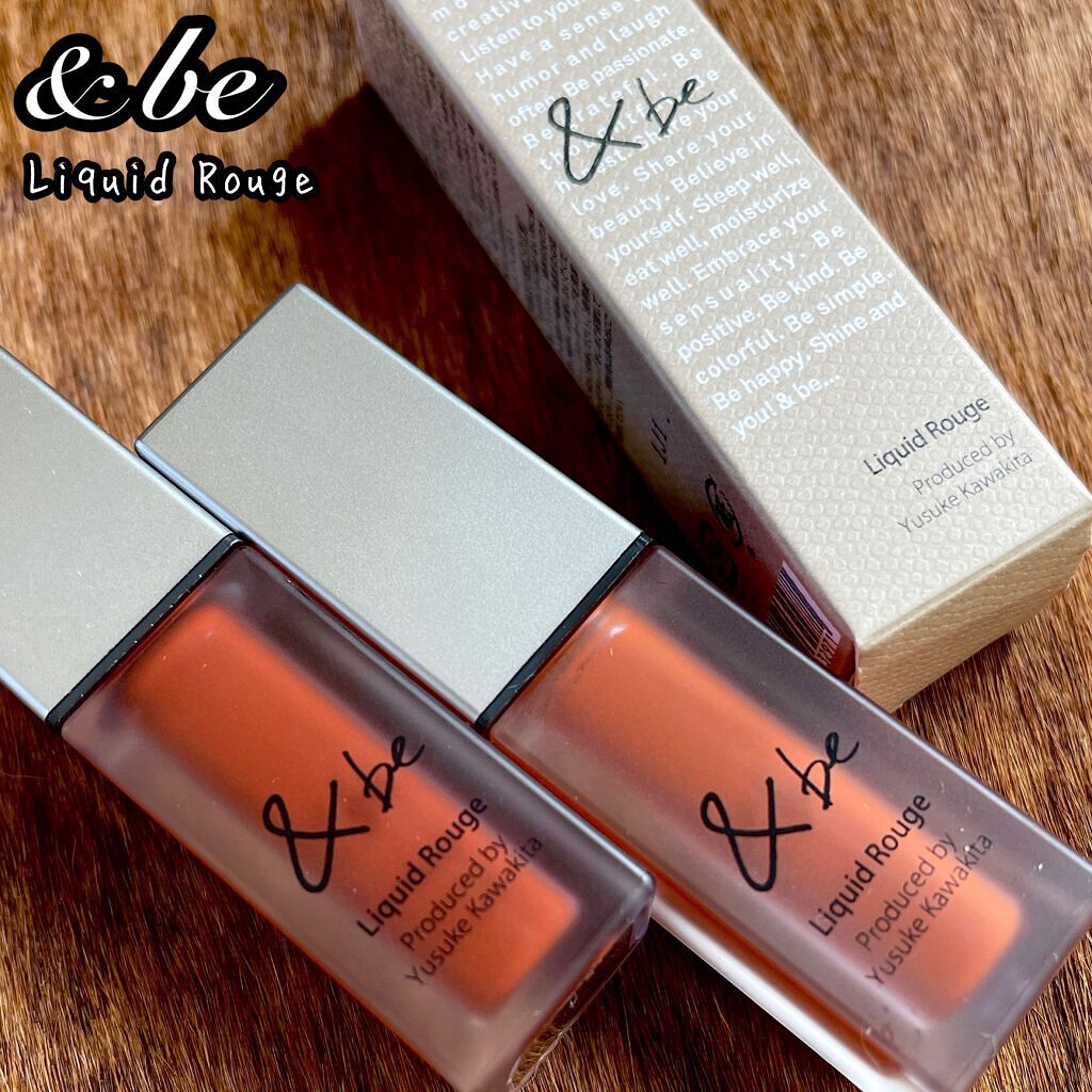 &be リキッドルージュ/&be/口紅を使ったクチコミ(1枚目)