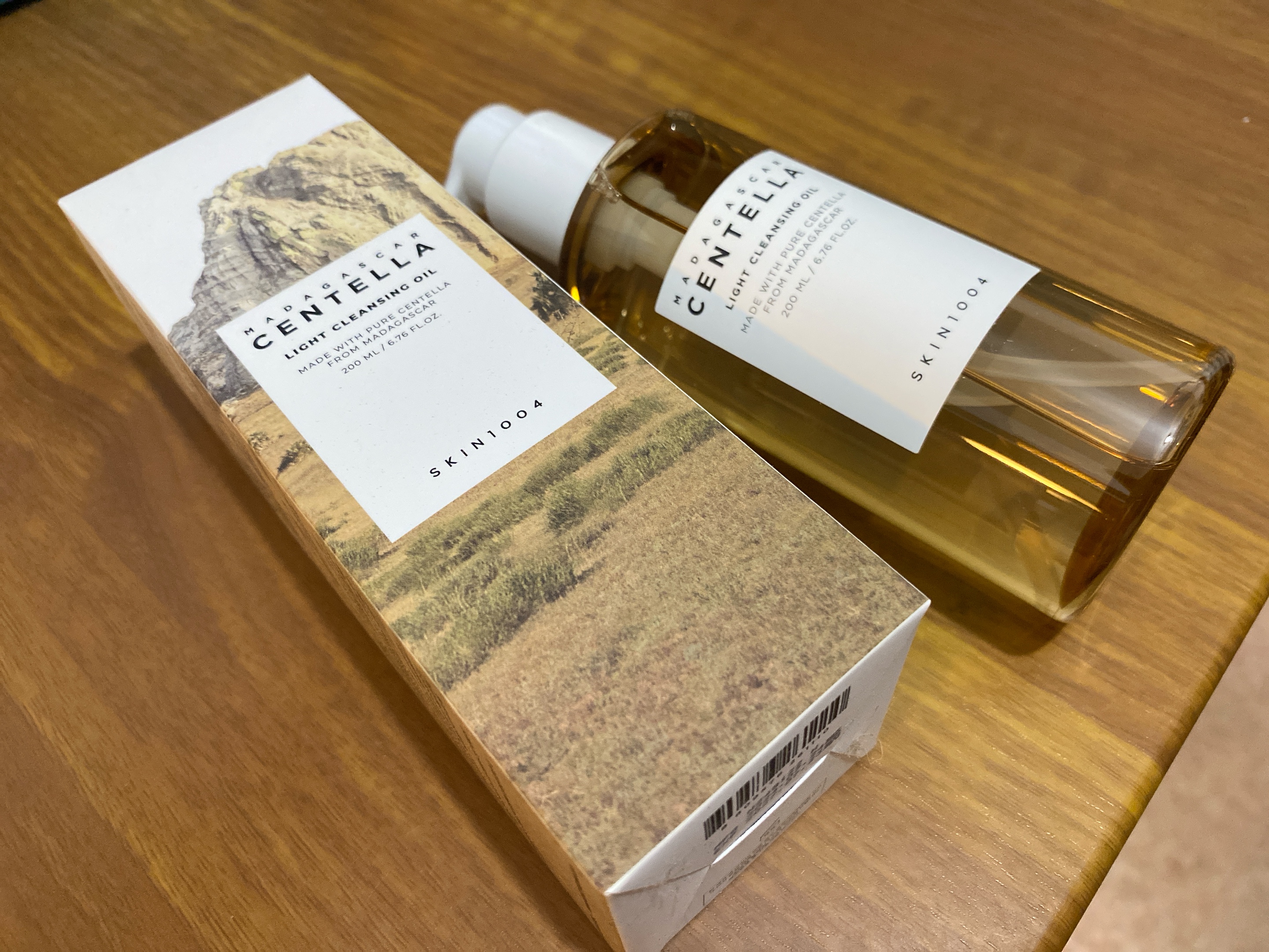 センテラ ライトクレンジングオイル/SKIN1004/オイルクレンジングを使ったクチコミ（1枚目）