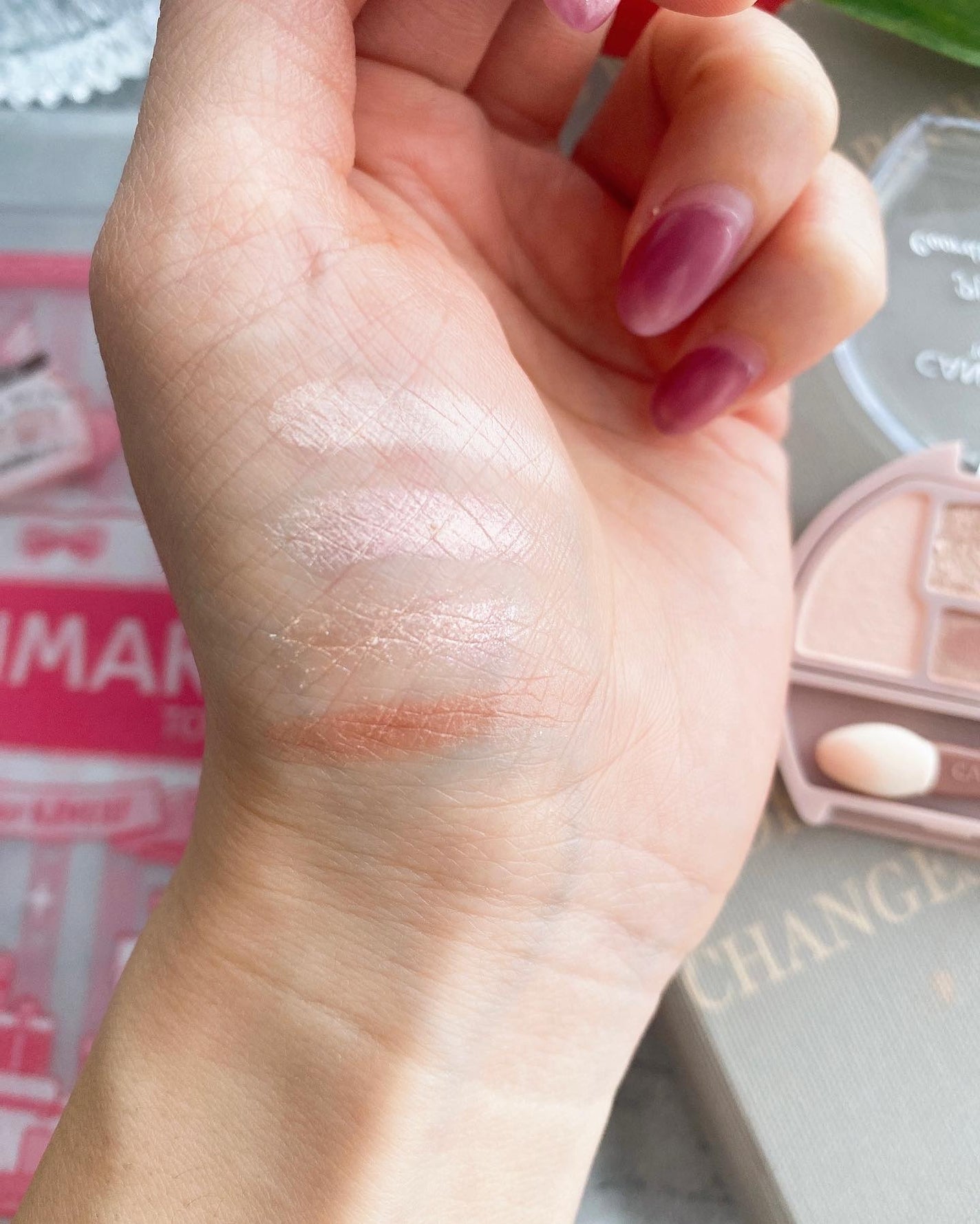 プランぷくコーデアイズ/キャンメイク/パウダーアイシャドウを使ったクチコミ(4枚目)