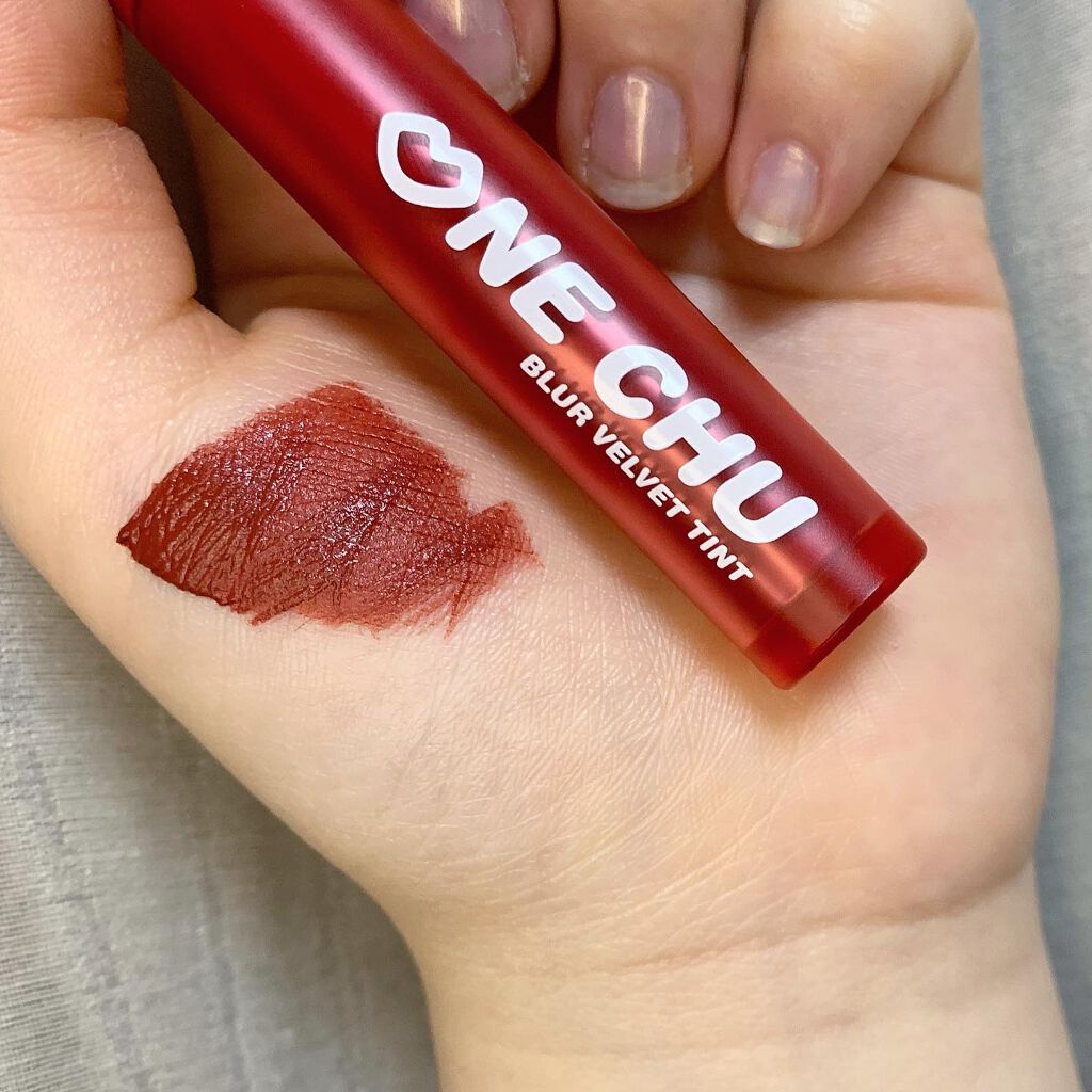 ワンチューブラーベルベットティント/CHICAY CHICO/リップティントを使ったクチコミ（1枚目）