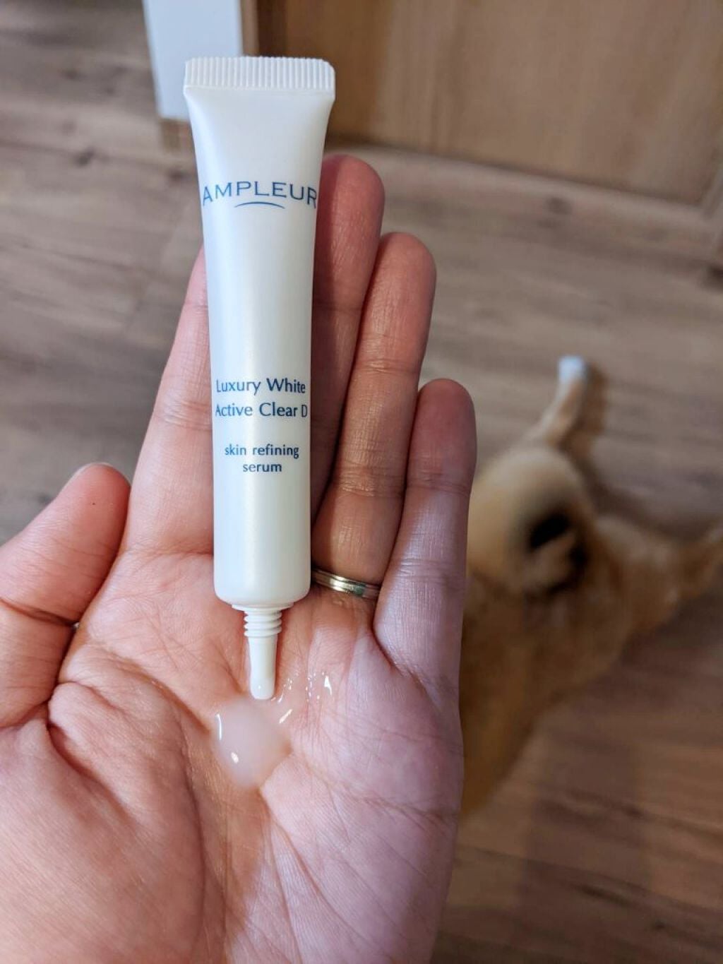 ラグジュアリーホワイト トライアルキット/アンプルール/トライアルキットを使ったクチコミ(5枚目)