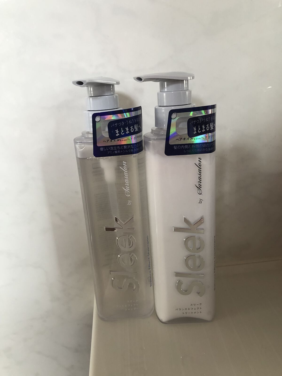 バランスエフェクトシャンプー／トリートメント/スリーク by サラサロン/市販シャンプーを使ったクチコミ（1枚目）