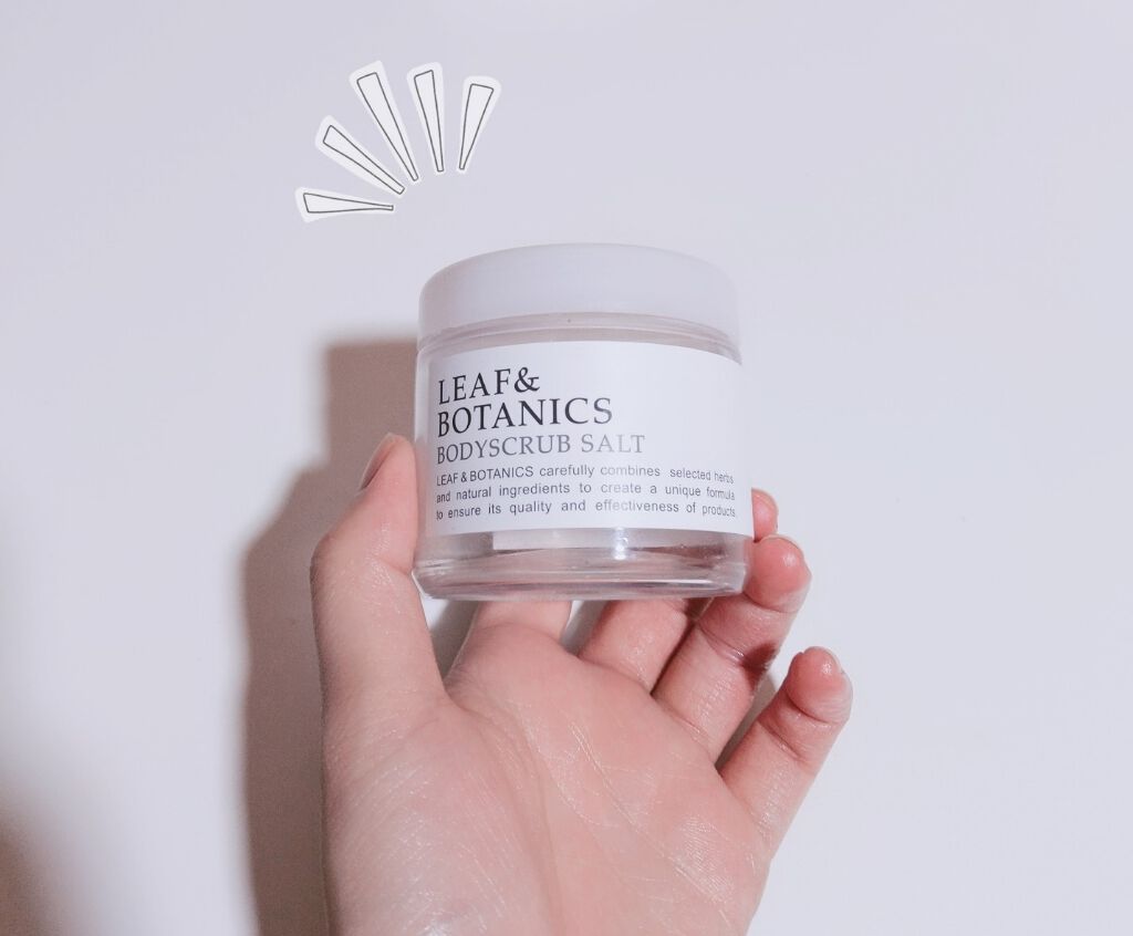 ボディスクラブ ソルト/LEAF&BOTANICS /ボディスクラブを使ったクチコミ(1枚目)