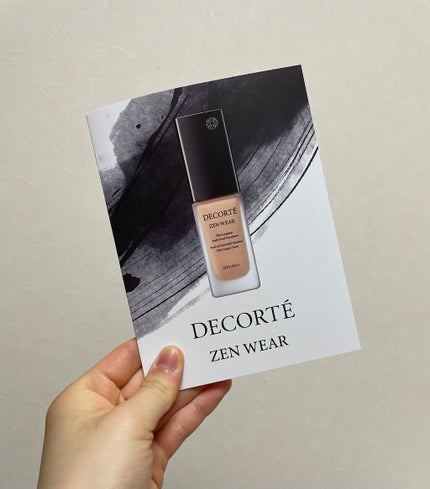 ゼン ウェア フルイド/DECORTÉ/リキッドファンデーションを使ったクチコミ(1枚目)