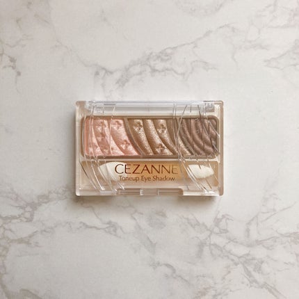 トーンアップアイシャドウ/CEZANNE/アイシャドウパレットを使ったクチコミ(1枚目)