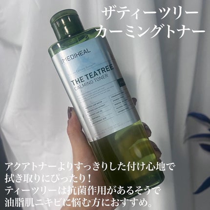 THE ティーツリー カーミング トナー/MEDIHEAL/化粧水を使ったクチコミ(3枚目)