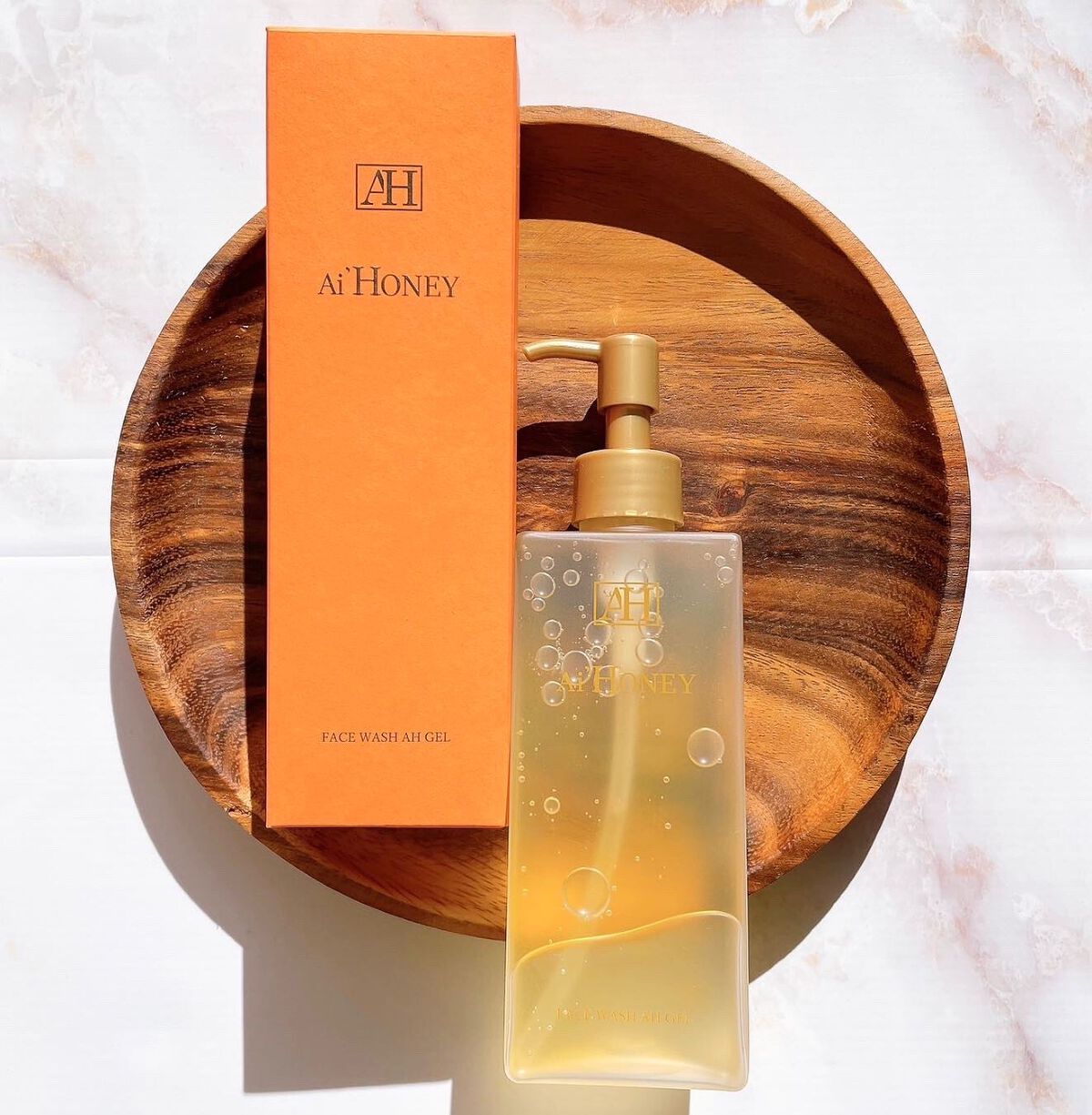 はちみつスキンケア FACE WASH AH GEL/AI HONEY /洗顔フォームを使ったクチコミ（1枚目）