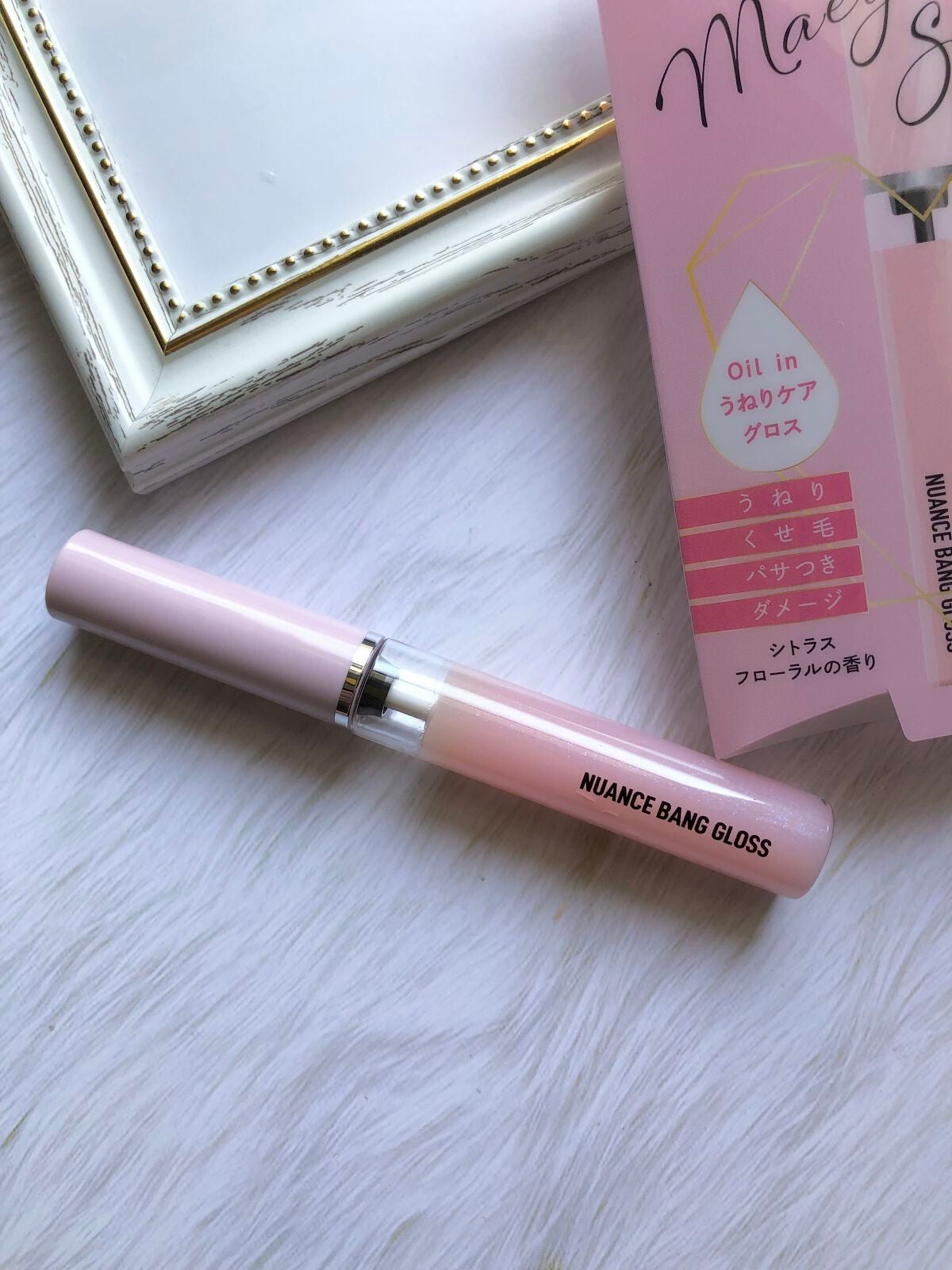 ニュアンスバンググロス/前髪専科/ヘアジェルを使ったクチコミ(2枚目)