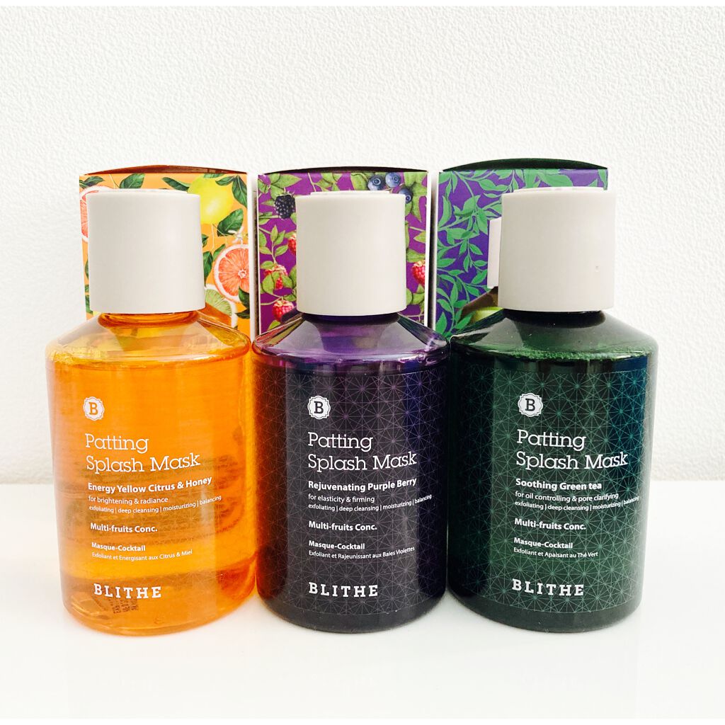 Patting Splash Mask Energy Citrus & Honey/BLITHE/その他洗顔料を使ったクチコミ(3枚目)