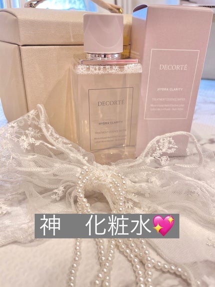 イドラクラリティ 薬用 トリートメント エッセンス ウォーター/DECORTÉ/化粧水を使ったクチコミ(1枚目)