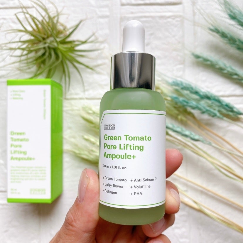 グリーントマトポアリフティングアンプル+/SUNGBOON EDITOR(成分エディター)/美容液を使ったクチコミ(2枚目)