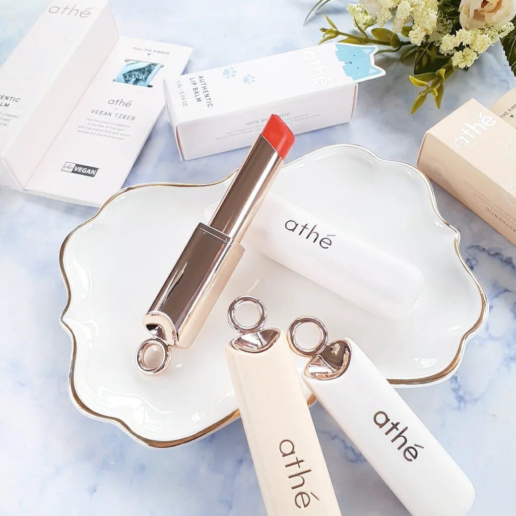 オーセンティック リップ バーム/athé/口紅を使ったクチコミ（1枚目）